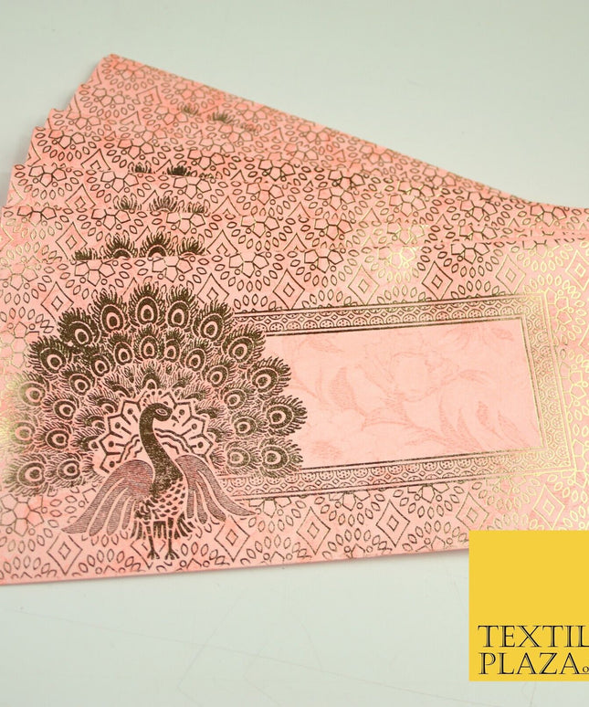 10 x Peacock Shagun Envelope Money Gift Cash Wallets Salami Eid Diwali Wedding