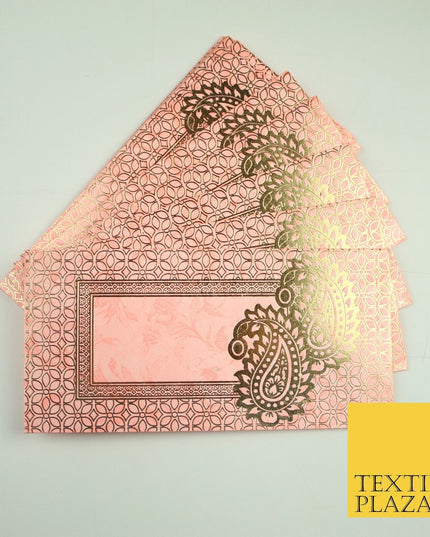 10 x Paisley Shagun Envelope Money Gift Cash Wallets Salami Eid Diwali Wedding