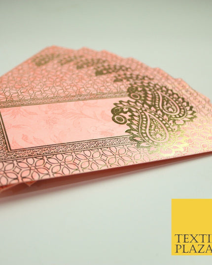 10 x Paisley Shagun Envelope Money Gift Cash Wallets Salami Eid Diwali Wedding