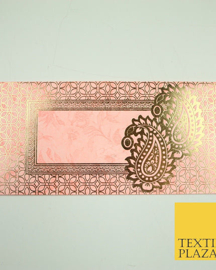 10 x Paisley Shagun Envelope Money Gift Cash Wallets Salami Eid Diwali Wedding