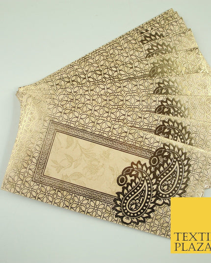 10 x Paisley Shagun Envelope Money Gift Cash Wallets Salami Eid Diwali Wedding