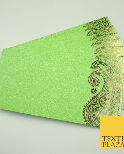 10 x Paisley Shagun Envelope Money Gift Cash Wallets Salami Eid Diwali Wedding