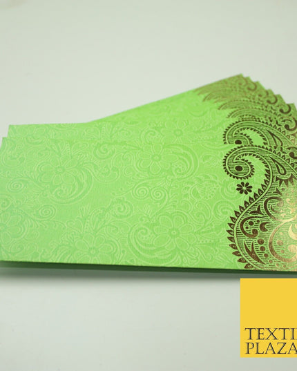 10 x Paisley Shagun Envelope Money Gift Cash Wallets Salami Eid Diwali Wedding