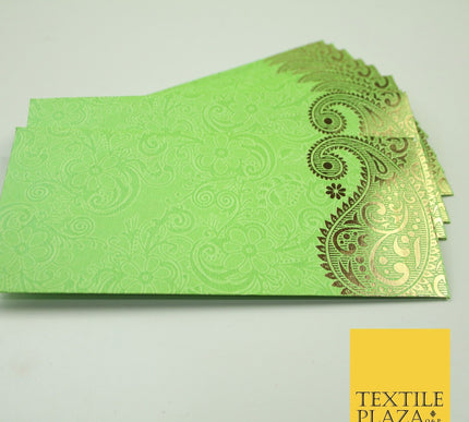 10 x Paisley Shagun Envelope Money Gift Cash Wallets Salami Eid Diwali Wedding