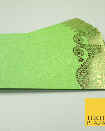 10 x Paisley Shagun Envelope Money Gift Cash Wallets Salami Eid Diwali Wedding