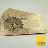 10 x Peacock Shagun Envelope Money Gift Cash Wallets Salami Eid Diwali Wedding
