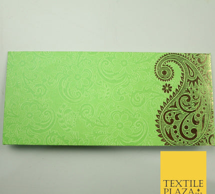 10 x Paisley Shagun Envelope Money Gift Cash Wallets Salami Eid Diwali Wedding
