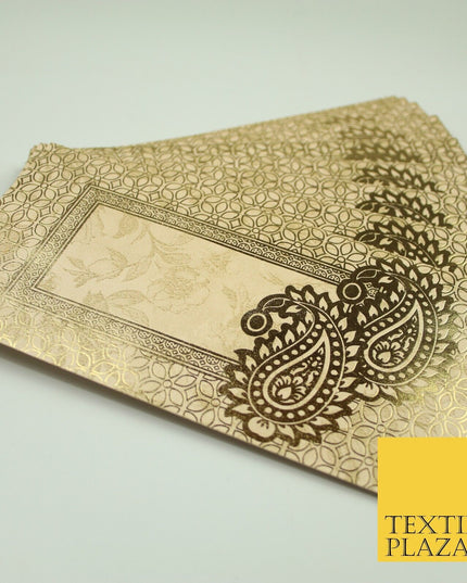 10 x Paisley Shagun Envelope Money Gift Cash Wallets Salami Eid Diwali Wedding