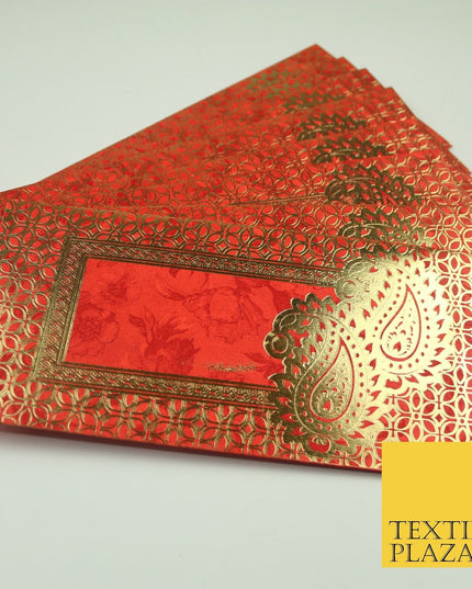 10 x Paisley Shagun Envelope Money Gift Cash Wallets Salami Eid Diwali Wedding