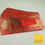 10 x Peacock Shagun Envelope Money Gift Cash Wallets Salami Eid Diwali Wedding