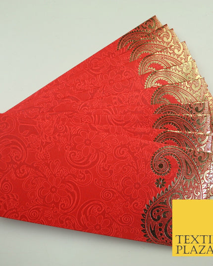 10 x Paisley Shagun Envelope Money Gift Cash Wallets Salami Eid Diwali Wedding