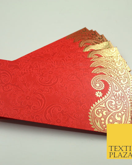 10 x Paisley Shagun Envelope Money Gift Cash Wallets Salami Eid Diwali Wedding