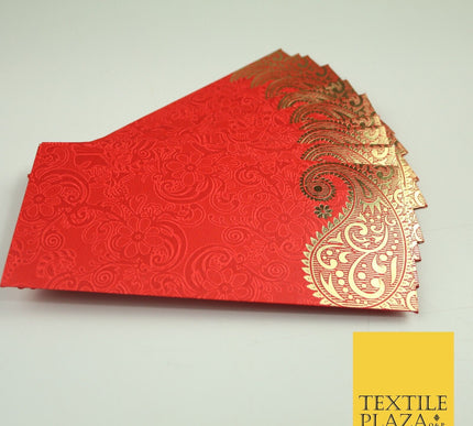 10 x Paisley Shagun Envelope Money Gift Cash Wallets Salami Eid Diwali Wedding