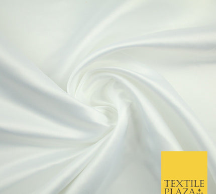 Plain Smooth Matt Duchess Satin Fabric Material Bridal Wedding Dress 58"