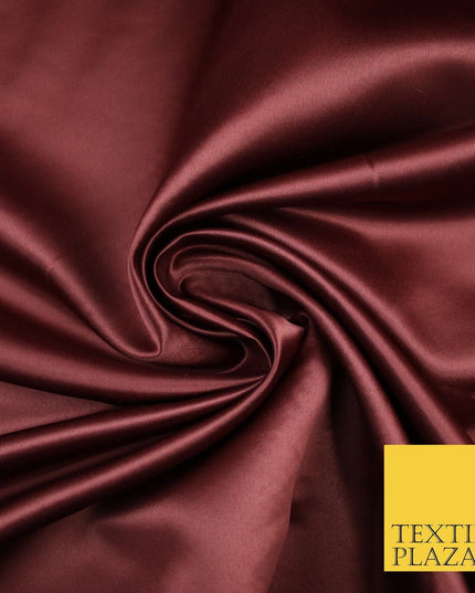 Plain Smooth Matt Duchess Satin Fabric Material Bridal Wedding Dress 58"