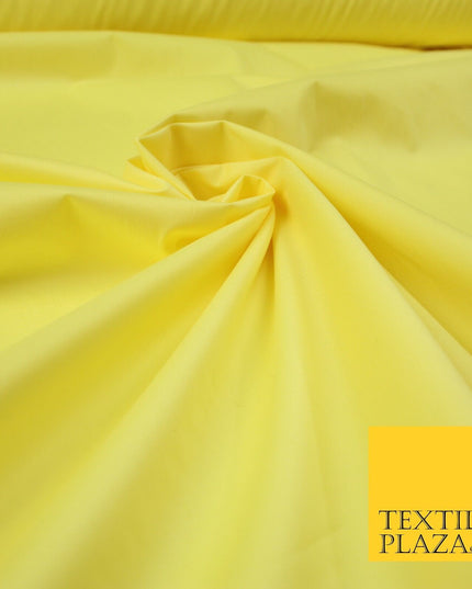 7 COLOURS - Premium Plain Liquid Smooth Sheen Cotton Sateen Dress Fabric 57"