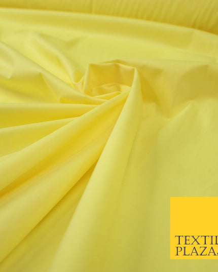 7 COLOURS - Premium Plain Liquid Smooth Sheen Cotton Sateen Dress Fabric 57"