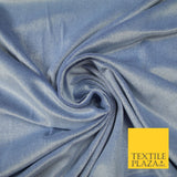 LAVENDER / ROYAL BLUE Soft Two Tone Velvet Velour Fabric Stretch Material 7442