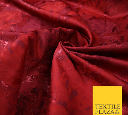 2 COLOURS - Luxury Metallic Oversized Floral Brocade Jacquard Dress Fabric 56"