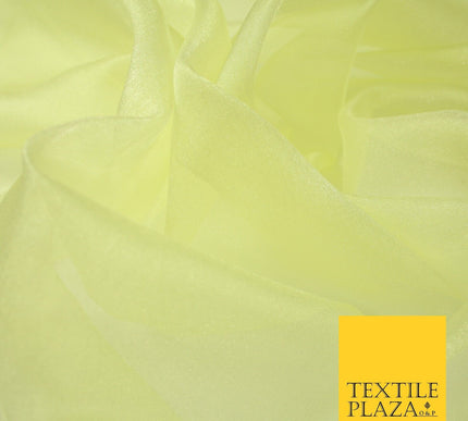 LILAC / LEMON / GOLD Premium Plain Japanese Crystal Organza Veil Wedding Shimmer