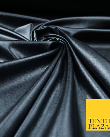 7 COLOURS Premium Quality METALLIC LEATHERETTE Fabric 300gsm Dancewear Craft 55"