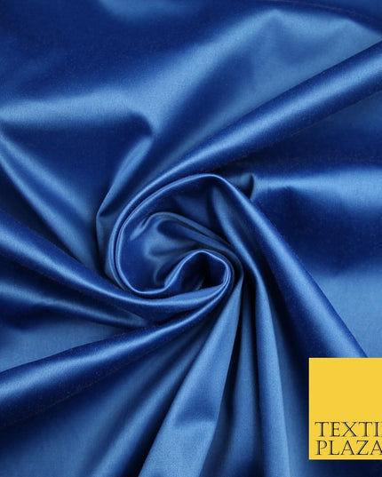 7 COLOURS - Luxury Plain Stretch Matt Duchess Satin Fabric Wedding Dress 58"