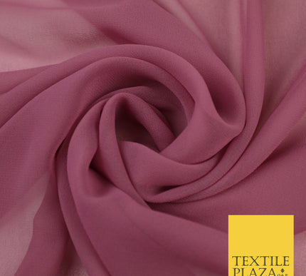 DUSTY LAVENDER Premium Plain Dyed Chiffon Fine Soft Georgette Sheer Dress Fabric 8328