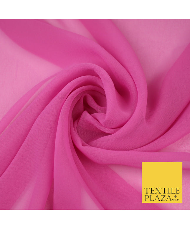 DUSTY LAVENDER PINK Premium Plain Dyed Chiffon Fine Soft Georgette Sheer Dress Fabric 8311