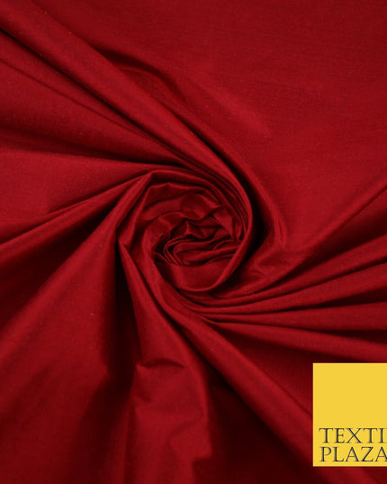 50 COLOURS - Luxury 100% PURE Plain Dupion Raw Silk Handloom Dress Fabric 55"