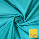 50 COLOURS - Luxury 100% PURE Plain Dupion Raw Silk Handloom Dress Fabric 55"