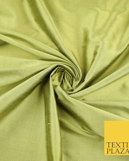 50 COLOURS - Luxury 100% PURE Plain Dupion Raw Silk Handloom Dress Fabric 55"