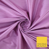 50 COLOURS - Luxury 100% PURE Plain Dupion Raw Silk Handloom Dress Fabric 55"