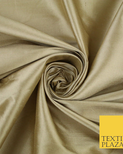50 COLOURS - Luxury 100% PURE Plain Dupion Raw Silk Handloom Dress Fabric 55"