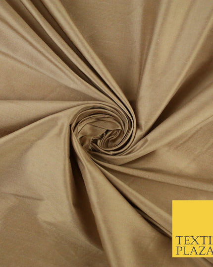 50 COLOURS - Luxury 100% PURE Plain Dupion Raw Silk Handloom Dress Fabric 55"