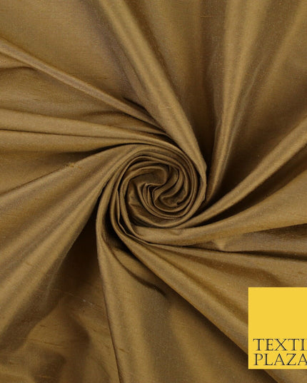 50 COLOURS - Luxury 100% PURE Plain Dupion Raw Silk Handloom Dress Fabric 55"