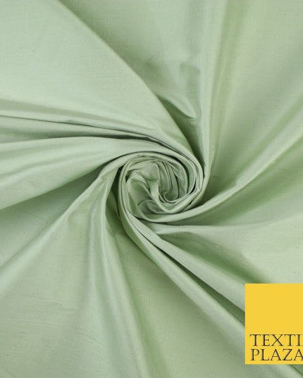 50 COLOURS - Luxury 100% PURE Plain Dupion Raw Silk Handloom Dress Fabric 55"