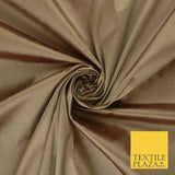 50 COLOURS - Luxury 100% PURE Plain Dupion Raw Silk Handloom Dress Fabric 55"