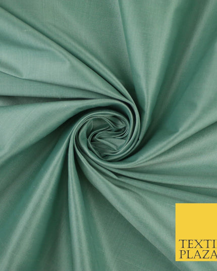 50 COLOURS - Luxury 100% PURE Plain Dupion Raw Silk Handloom Dress Fabric 55"