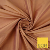 50 COLOURS - Luxury 100% PURE Plain Dupion Raw Silk Handloom Dress Fabric 55"