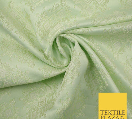 Intricate Large Diamond Ornate Textured Brocade Jacquard Waistcoat Dress Fabric