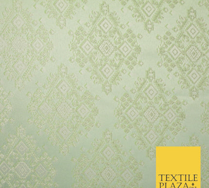 Intricate Large Diamond Ornate Textured Brocade Jacquard Waistcoat Dress Fabric