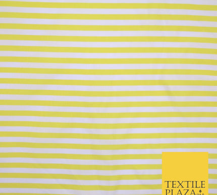 7 COLOURS - High Quality Striped Ticking Faux Silk Taffeta Dress Fabric