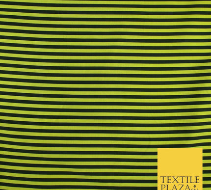 7 COLOURS - High Quality Striped Ticking Faux Silk Taffeta Dress Fabric