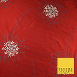 8 COLOURS - Fryetts Luxury Oversized Dandelion Embroidered 100% PURE SILK Fabric