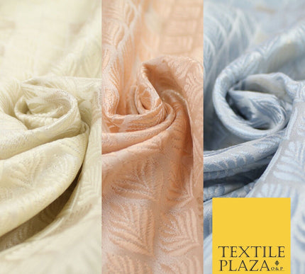 Diamond Feather Ornamental Textured Brocade Jacquard Waistcoat Dress Fabric