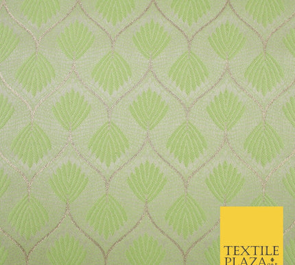 Floral Geometric Ornamental Textured Brocade Jacquard Waistcoat Dress Fabric