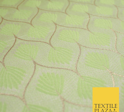 Floral Geometric Ornamental Textured Brocade Jacquard Waistcoat Dress Fabric