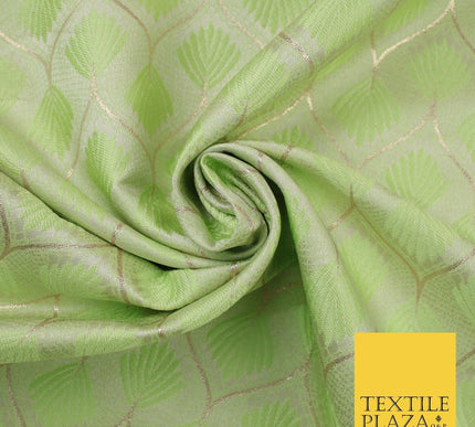 Floral Geometric Ornamental Textured Brocade Jacquard Waistcoat Dress Fabric