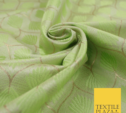 Floral Geometric Ornamental Textured Brocade Jacquard Waistcoat Dress Fabric