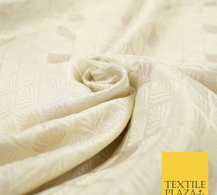 Diamond Feather Ornamental Textured Brocade Jacquard Waistcoat Dress Fabric